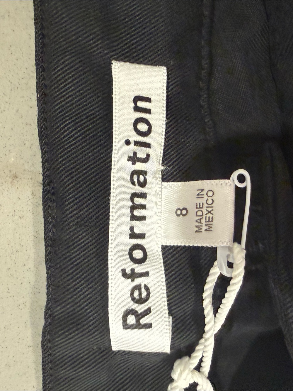 Reformation Size 8 Mason Pant - Picture 11 of 12